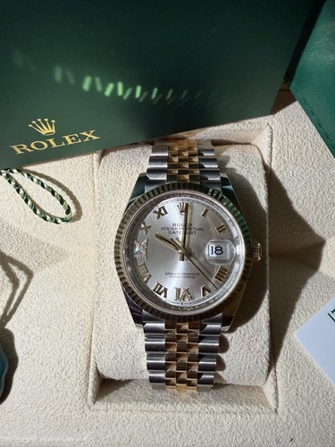 Rolex datejust two tone - rolex, two-tone
