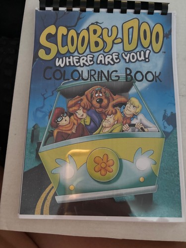 Scooby doo colouring book - colouring,