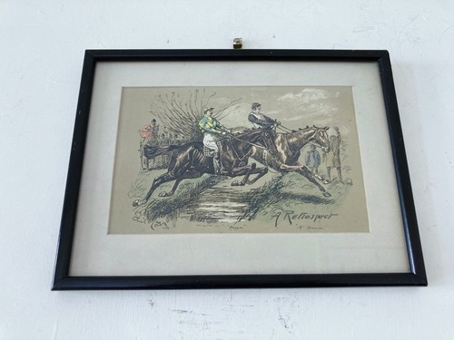 Antique horse racing - antique,