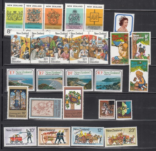 New zealand 1977 year stamp - zealand,