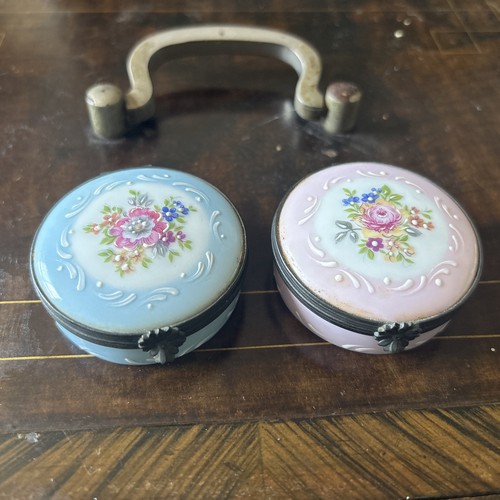 Two vintage limoges castel - limoges,
