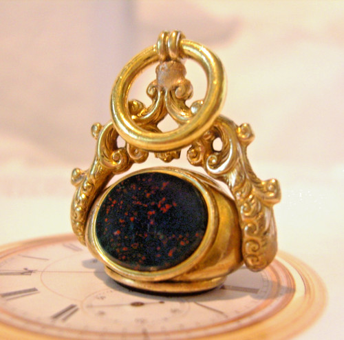 Pocket watch chain fob swivel - pocket,