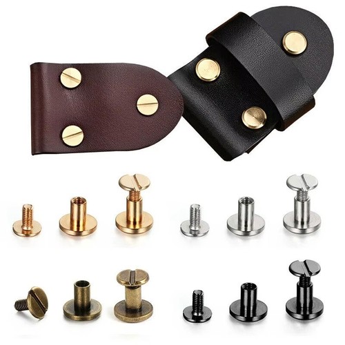Sets leather rivets screws - 10,