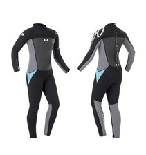 Women's 3mm Osprey Origin Full Length Wetsuit Blue/Black, Size Medium Tall NEW