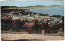 DENBIGHSHIRE - COLWYN BAY FROM PENMAEN HEAD BY DENNIS