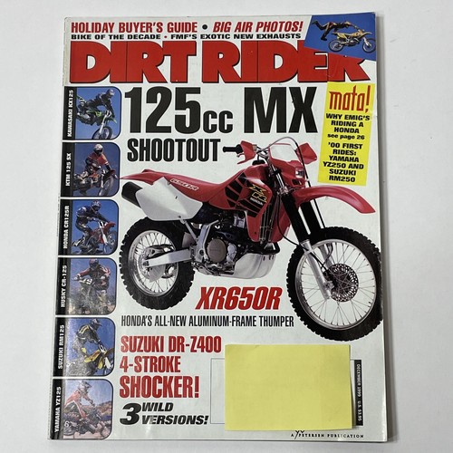 Dirt rider magazine 1999 - dirt,