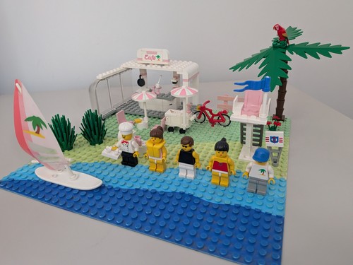 Lego sand dollar cafe 6411 - lego,