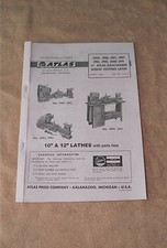 Atlas Lathes Instructions And