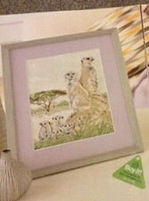 Pollyanna Pickering Mother & Baby Meerkats Design cross stitch chart Only /1680