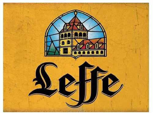 Leffe belgian beer - retro, look