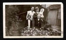 HANDSOME HAPPY FAMILY IN THE