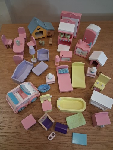 Collection elc wooden dolls - collection, of