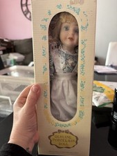 Vintage Porcelain Doll In