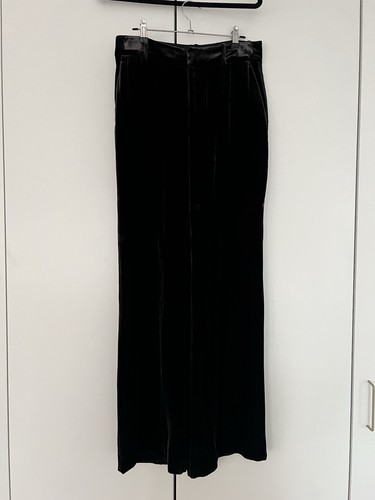 Zara velvet suit trousers size - zara,