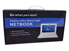 Bigmachine 10.1" Android Netbook Mini Laptop 8GB SSD Quad Core White