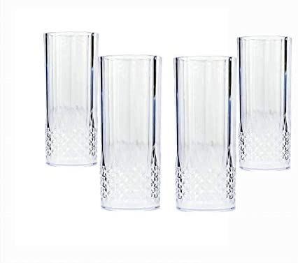 Vintage clear crystal - 6, x