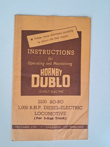 Hornby dublo locomotive - dublo,
