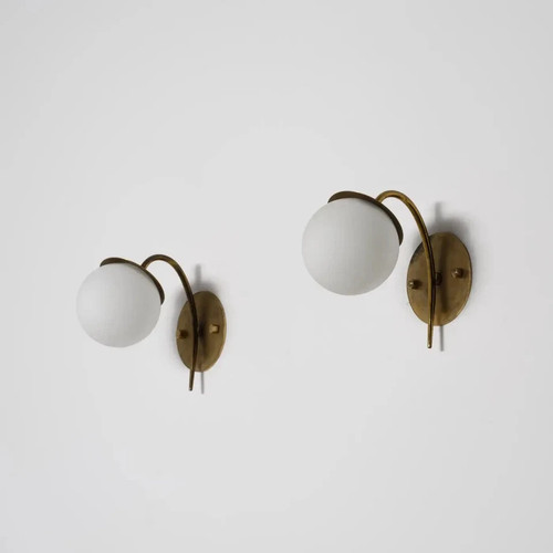 Italian brass opaline - italian,