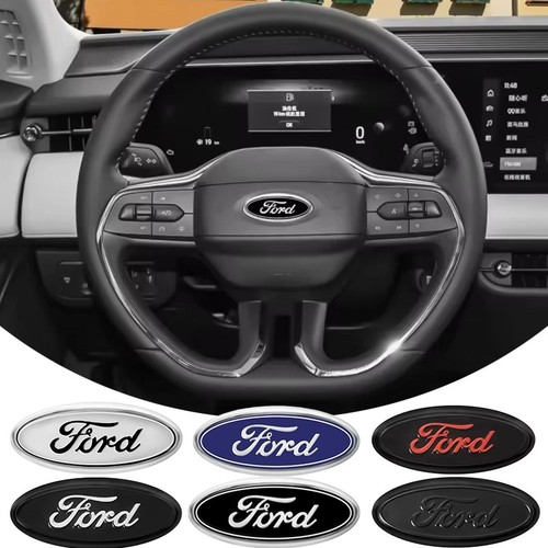 Car steering wheel - steering, emblem