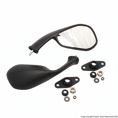 Aprilia pair fairing mirrors - aprilia,