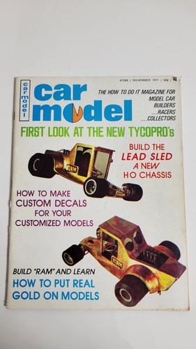 Car model magazine - model,