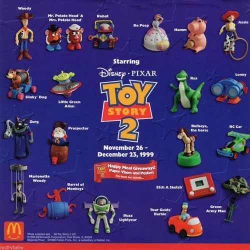 Toy story vintage 90s disney - story,