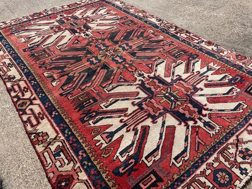 5x7 antique rug hand - antique,