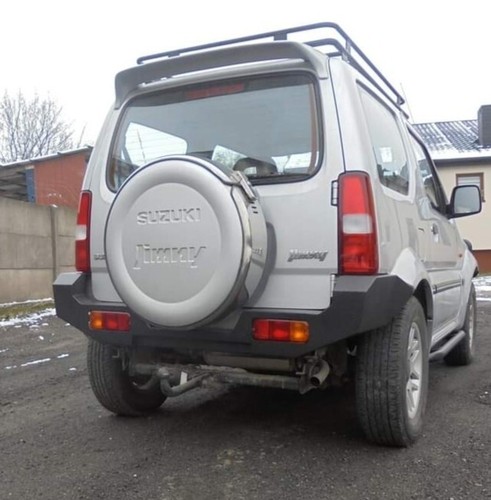 Rear steel bumper - rear, off-road
