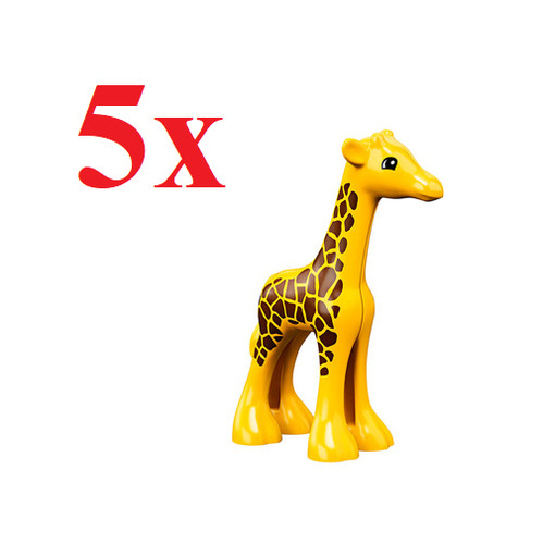 Lego duplo yellow giraffe - lego,