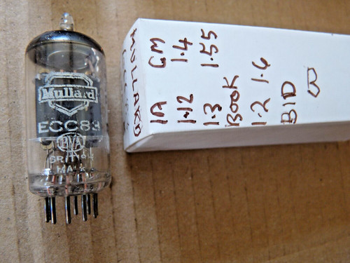 Ecc83 12ax7 mullard - 12ax7, halo
