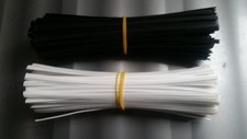 Black White Plastic Twist Ties
