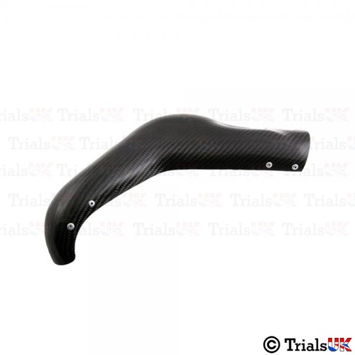 Jitsie carbon exhaust guard - carbon,
