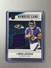 Lamar Jackson  Baltimore Ravens  Panini Donruss Elite NFL 2024  PATCH SP /500