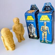 Star Wars Vintage 1977 R2-D2 And C3-PO Soaps Made By Cliro UK Lovely Examples