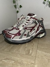 Grey Red Balenciaga Runners