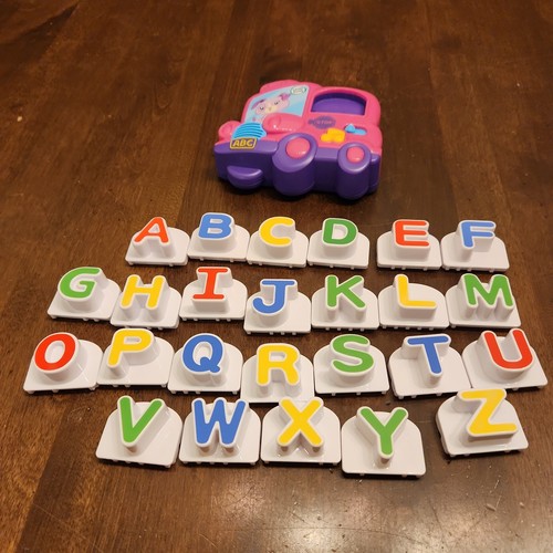 Leap frog pink school bus - leap,