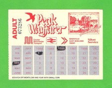 Greater Manchester PTE Peak Wayfarer - Unlimited Bus & Rail Travel - Adult: 1986