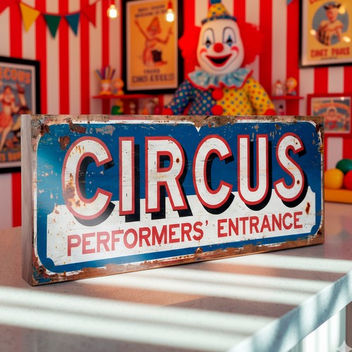 Circus performers entrance - circus,