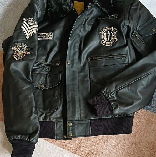 Aviatrix men black leather - men's,