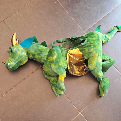 Green plush wearable - m&s,