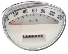 Speedometer White for Vespa