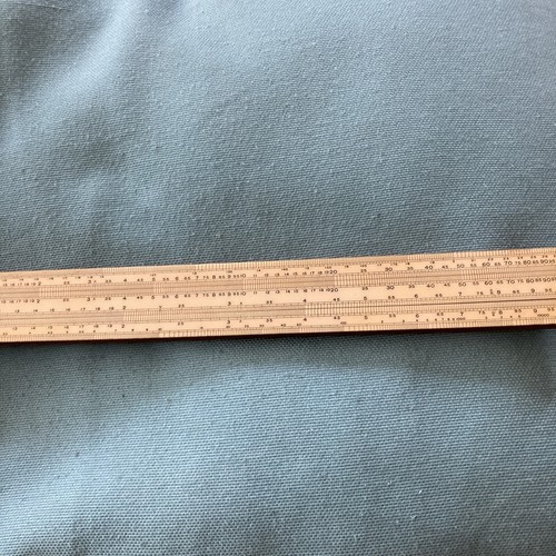 Slide rule vintage - slide, unique