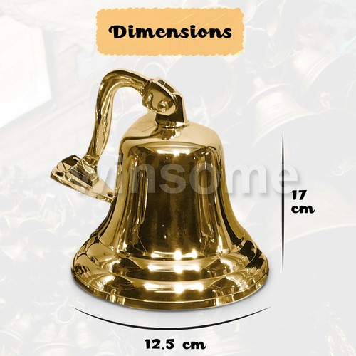 Wall mounted ship bell - wall,