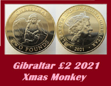 Gibraltar coin £2 pounds 2021
