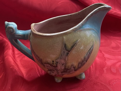 Majolica cream jug - majolica,