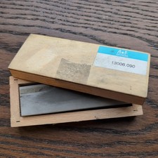 AF 18006.090 Watchmakers Arkansas Stone in Wooden Box Swiss Made (CR103)