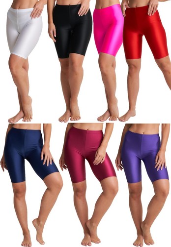Shiny cycling shorts - shiny,