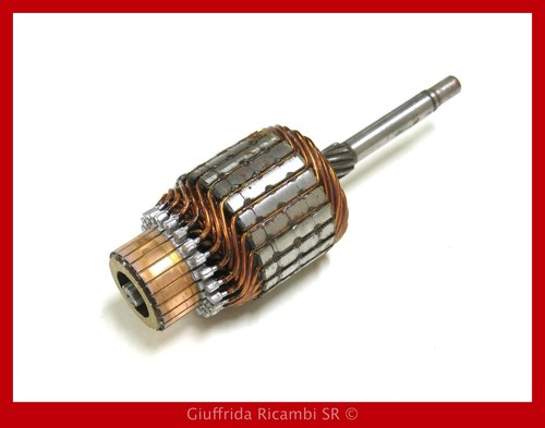 Induced starter motor - motor, fiat