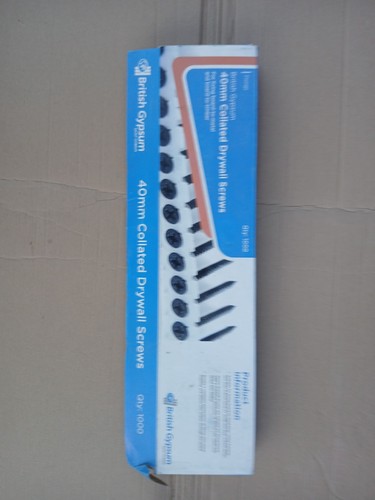 British gypsum 40mm - 40mm, collated