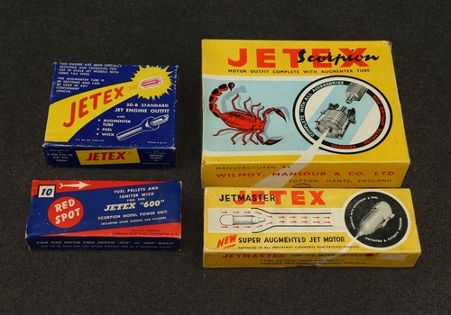 Jetex motor augmenter - motor, tube